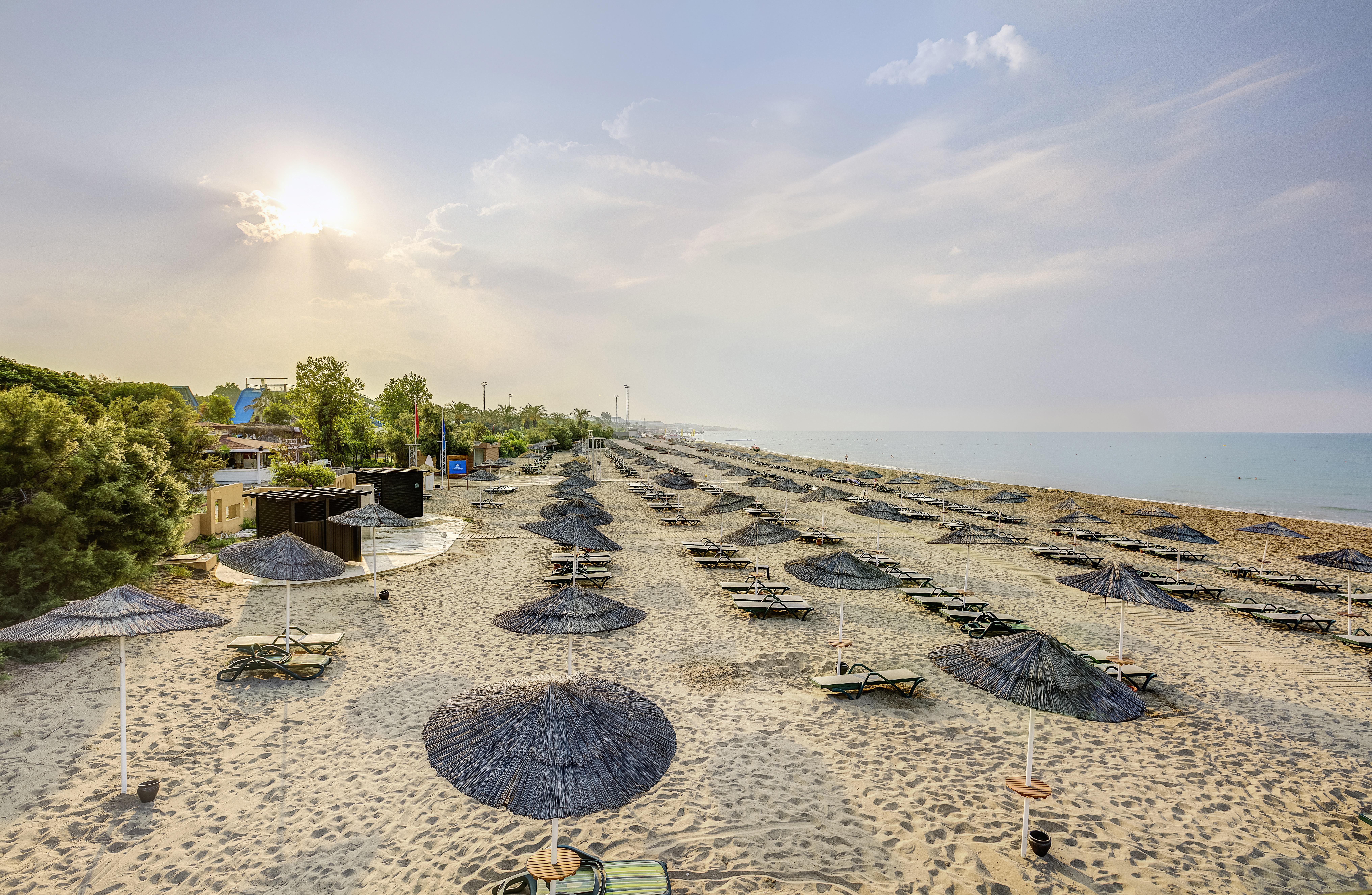 Asteria Family Resort Belek アンタルヤ エクステリア 写真 The beach of Nikiti